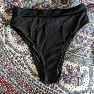 Aerie ribbed high cut cheeky bottom